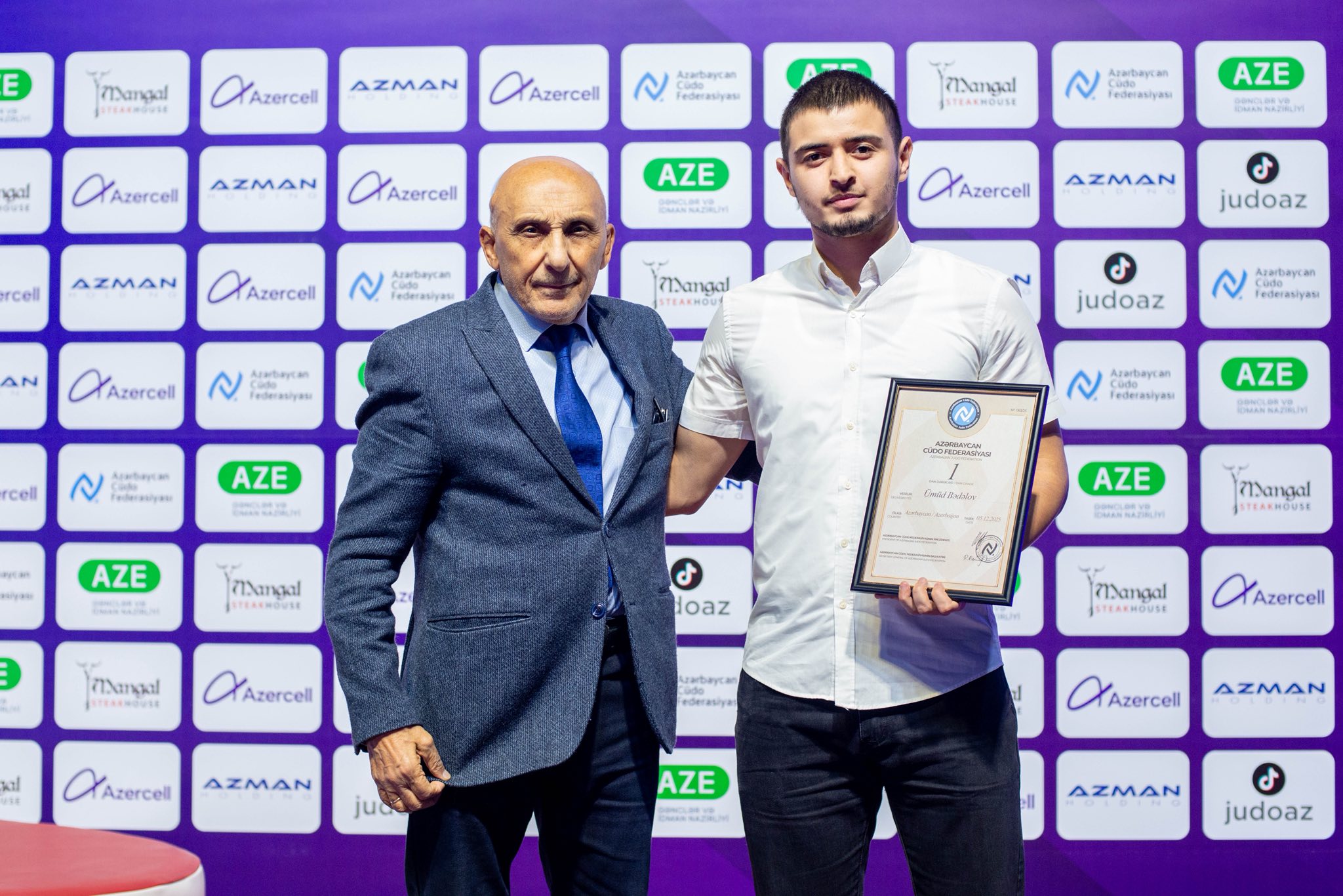 Azərbaycan çempionatının ilk günündə bir qrup şəxsə&nbsp;dan dərəcələri təqdim edildi&nbsp;